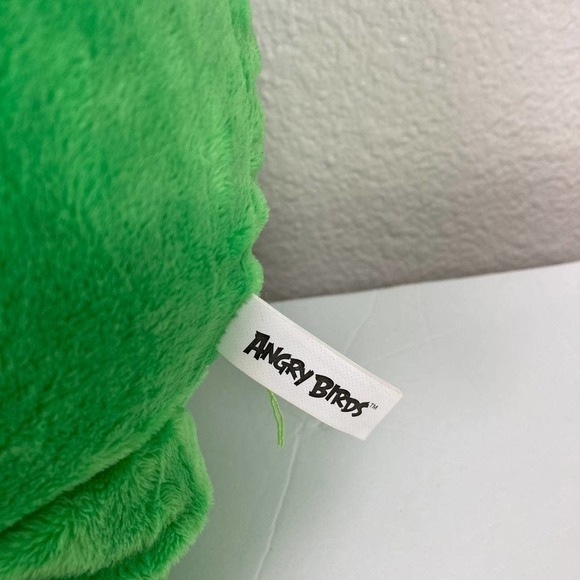 Angry Birds Big Leonard Plush Toy Factory Green Pig Rovio Rare Find 23 inches - Picture 5 of 6